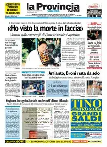 LA PROVINCIA PAVESE 15 GENNAIO 2010