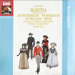 Flotow - Martha Großer Querschnitt (EMI CDZ 25 2215 2) (GER 1990, 1960)