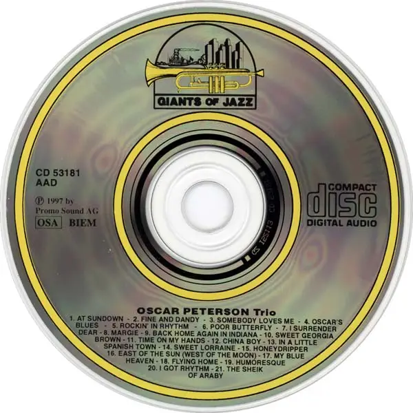 Oscar Peterson Trio - 1945-1950 (1997)