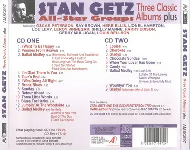 Stan Getz - Three Classic Albums Plus (2009)