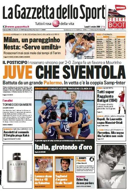 La Gazzetta dello Sport (05-10-09)