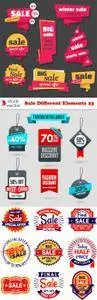 Vectors - Sale Different Elements 23