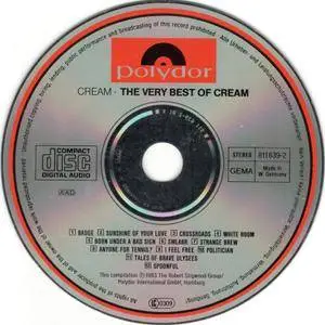 Cream - Strange Brew: The Very Best of Cream (1983) [1987, Polydor 811 639-2, W. Germany]