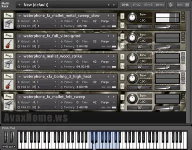 Tonehammer Waterphone KONTAKT DVDR (repost)