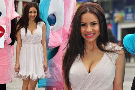 Lacey Banghard - PETA campaign promotion in London January 22, 2013