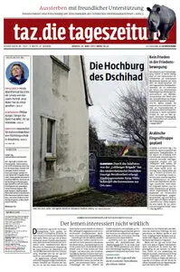 Tageszeitung TAZ vom 30 Maerz 2015