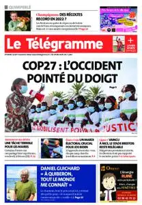 Le Télégramme Quimperlé – 07 novembre 2022