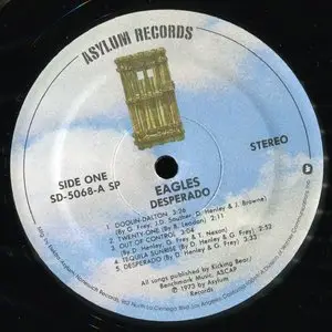 Eagles - Desperado {Original US + Original SP} vinyl rip 24/96
