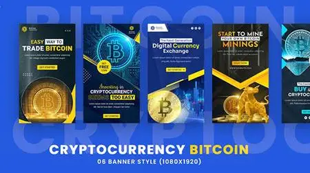 Cryptocurrency Bitcoin Stories Pack 35333713