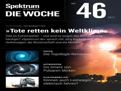 Spektrum - Die Woche – 16 November 2017
