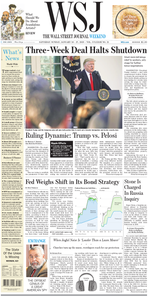 The Wall Street Journal – 26 January 2019