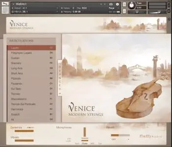Fluffy Audio Venice Modern Strings KONTAKT