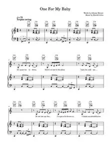 One For My Baby (And One More For The Road) - Hugh Laurie (Piano-Vocal-Guitar (Piano Accompaniment))