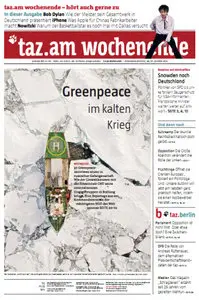 Tageszeitung TAZ vom 26 Oktober 2013