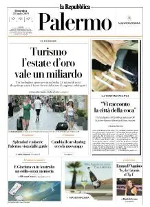 la Repubblica Palermo - 28 Luglio 2019