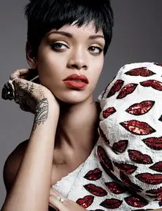 Rihanna by David Sims Photoshoot for Vоgue US March 2014