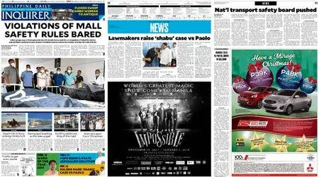 Philippine Daily Inquirer – December 27, 2017