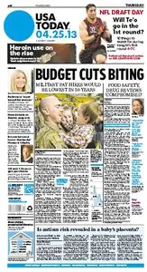 USA Today April 25 2013