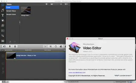 Wondershare Video Editor For Mac 6.0.0 Multilangual