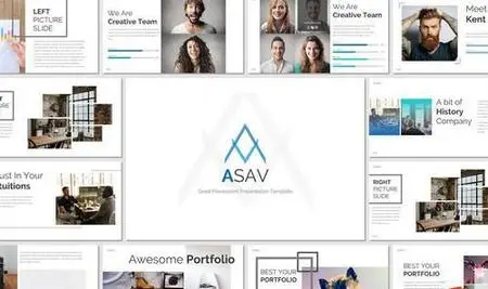 ASAV - Powerpoint and Keynote Template