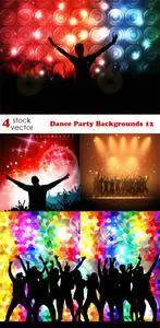 Vectors - Dance Party Backgrounds 12