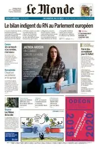 Le Monde du Mercredi 15 Mai 2019