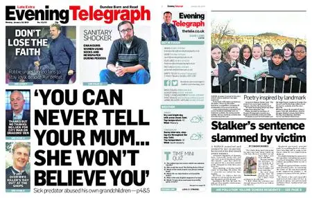 Evening Telegraph Late Edition – January 28, 2019