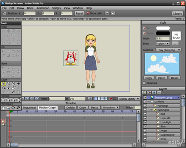 SmithMicro Anime Studio PRO v7.0.20100604