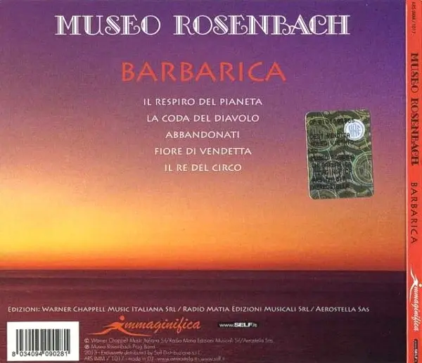 Museo Rosenbach - Barbarica (2013)