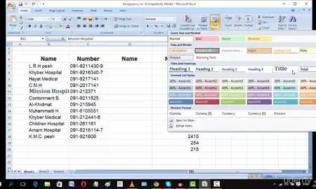Microsoft Excel Complete Video Course in Urdu-Hindi