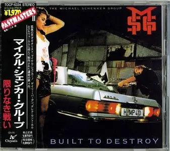 The Michael Schenker Group - Built To Destroy (1983) (1990, Japanese TOCP-6334)