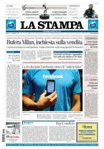 La Stampa Milano - 13 Gennaio 2018