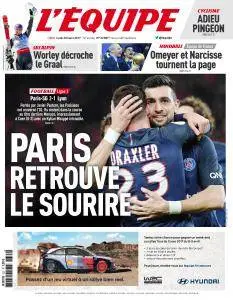 L'equipe du Lundi 20 Mars 2017