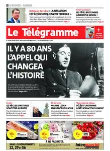 Le Télégramme Vannes – 18 juin 2020