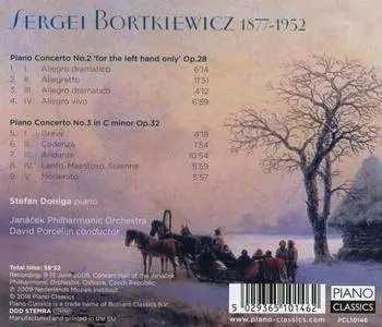 David Porcelijn, Janáček Philharmonic Orchestra & Stefan Doniga - Bortkiewicz: Piano Concertos 2 & 3 (2018)