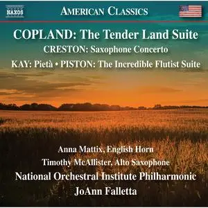 Anna Mattix - Copland, Creston, Kay & Piston: Concertos & Orchestral Suites (2023) [Official Digital Download 24/96]