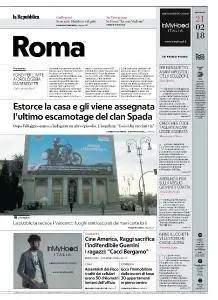 la Repubblica Roma - 21 Febbraio 2018