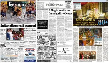 Philippine Daily Inquirer – March 23, 2013