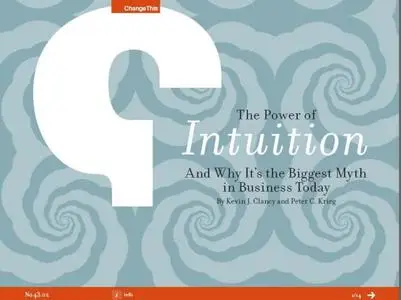 The Power of Intuition: And Why It's the Biggest Myth in Business Today