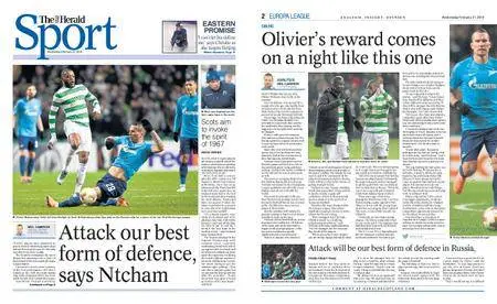 The Herald Sport (Scotland) – February 21, 2018