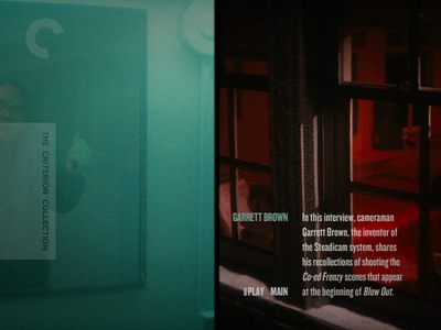 Blow Out (1981) - (The Criterion Collection - #562) [2 DVD9] [2011]