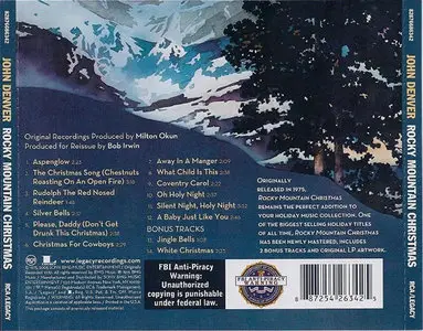 John Denver - Rocky Mountain Christmas (1975) {vinyl rip/CD} **[RE-UP]**