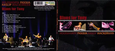 Allan Holdsworth, Alan Pasqua, Jimmy Haslip, Chad Wackerman - Blues For Tony (2009)