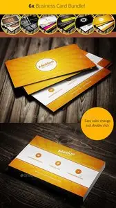 GraphicRiver 6x Business Card Bundle!