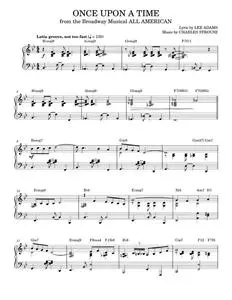 Once Upon A Time [Jazz version] (arr. Brent Edstrom) - Charles Strouse (Piano Solo)