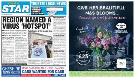 Shropshire Star Shrewsbury Edition – March 21, 2020
