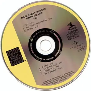 Miles Davis featuring Sonny Rollins - Dig (1951) {OJC}