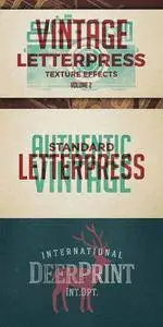 CreativeMarket - Vintage Letterpress Effects Vol.2