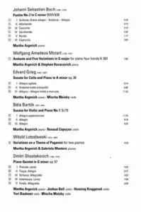 Martha Argerich · Live at Verbier Festival | Bach · Bartók · Grieg · Lutoslawski · Mozart · Shostakovich [DVD9] [New Links]
