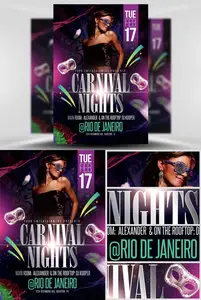 Carnival Nights Flyer Template
